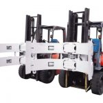 Forklift hlutar Forklift viðhengi Stál Rotator pappírsrúlluklemmu